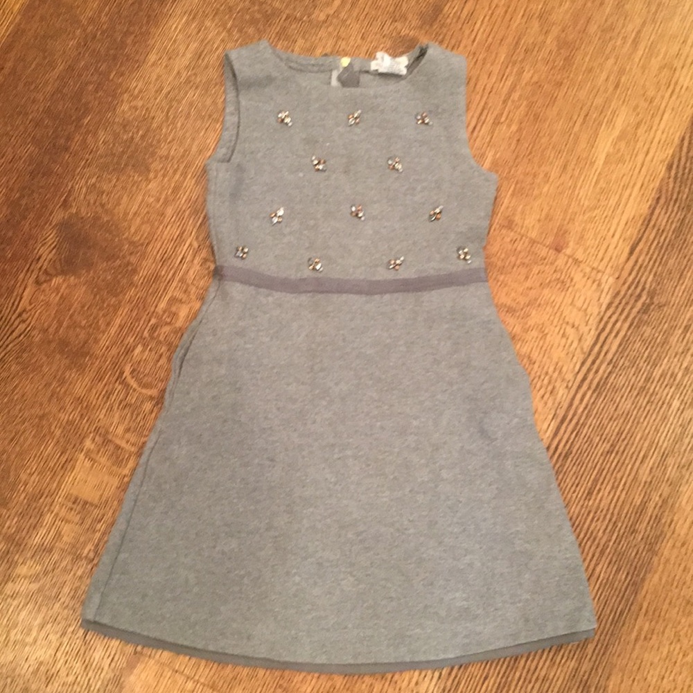 Gray sleeveless dress from Crewcuts